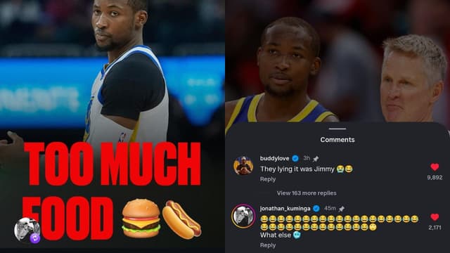 Jonathan Kuminga Laughs Off ‘Too Much Food’ Report after Warriors Trade