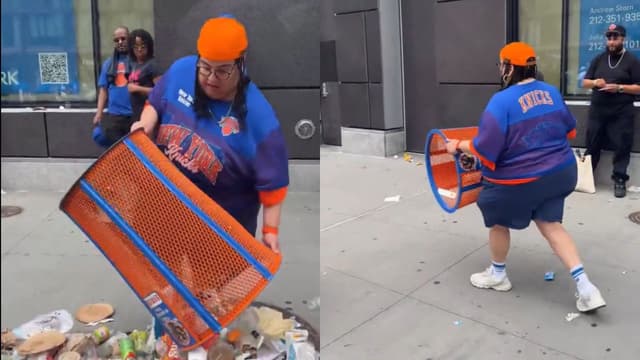 JPMorgan Chase Fires Executive After Knicks Parade Trash Bin Incident