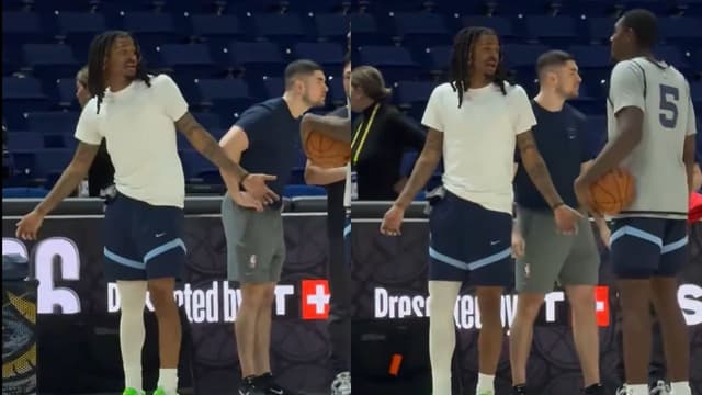 Ja Morant's Heated Exchange With Grizzlies Teammate Adds Fuel To Trade Rumors 