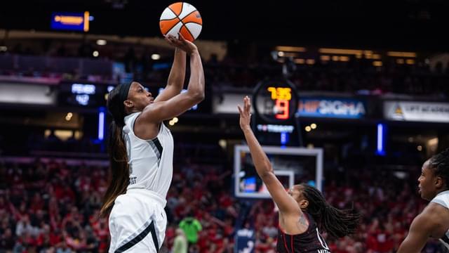 Jackie Young Leads Aces Past Fever to Take Commanding 2–1 Lead in WNBA Semifinals