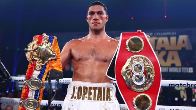 Jai Opetaia Weighs In With IBF Belt as Title Fight Hangs in Balance