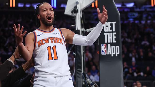 Jalen Brunson Out for Knicks’ Game Against the Heat With Right Ankle Sprain
