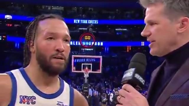 Jalen Brunson Calls Hart “Terrible” Over NBA Cup Antics, Hails His Deep 3 in Win vs. Heat