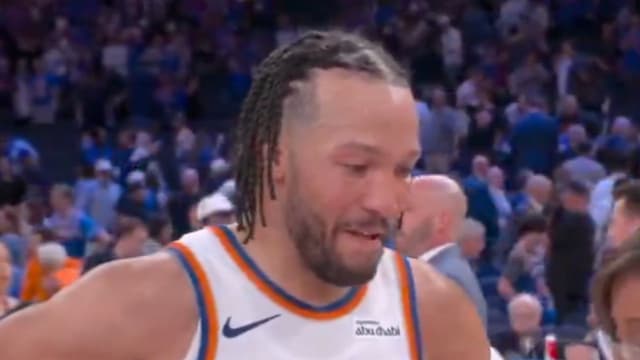 Jalen Brunson Was Speechless When Trying to Describe Knicks’ Comeback Game 1 Win vs. Cavs