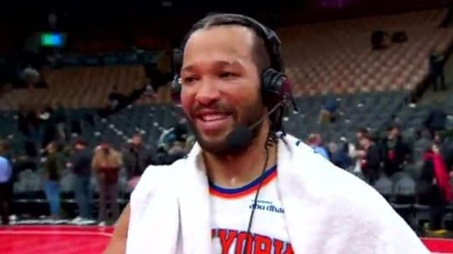 “Probably Shouldn’t Say”: Jalen Brunson Hilariously Denies Gambling After Win vs. Raptors
