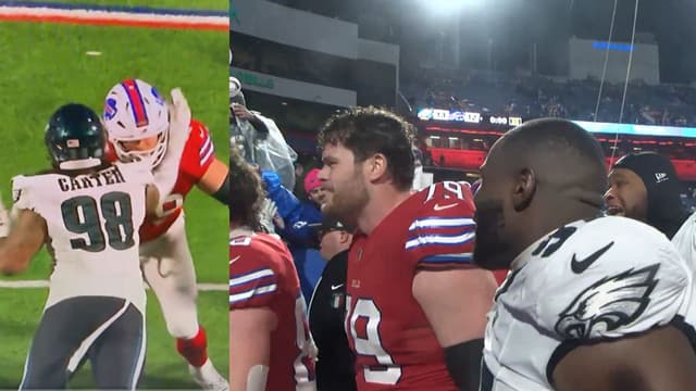 Spencer Brown Fights With Eagles Players After Alleging Jalen Carter “Slapped” Him 