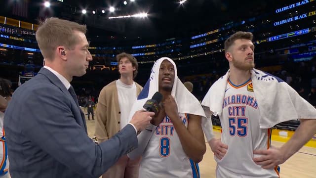 Jalen Williams On His Clutch Performance in Win vs Lakers: “Can’t Take Health for Granted”