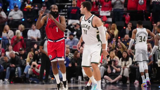 James Harden Wowed by Brook Lopez in Training Camp