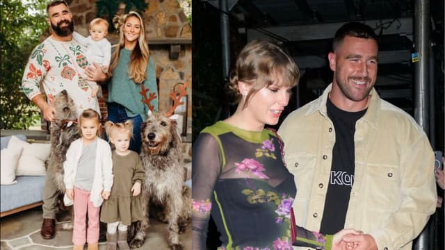 Jason Kelce Hails Travis Kelce and Taylor Swift After Daughters Serve as Flower Girls