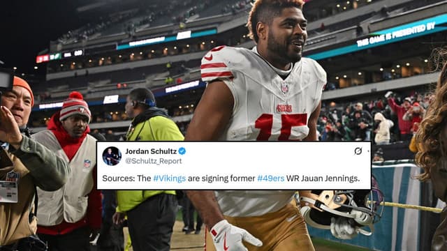 Free Agent Jauan Jennings Joins Vikings on a $13 Million Deal