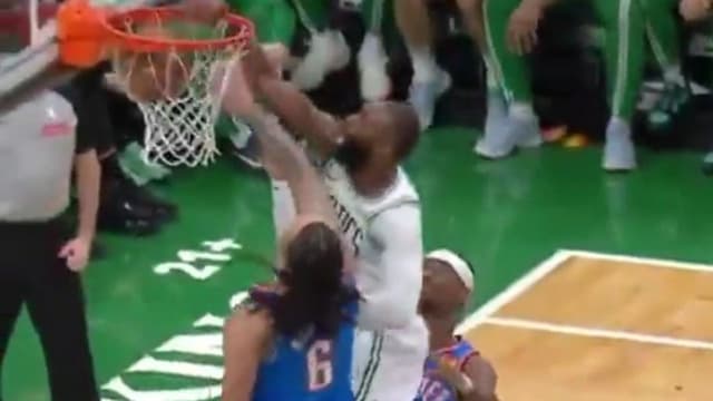Celtics Announcers Take Shots at Shai Gilgeous-Alexander as Jaylen Brown Goes for the Dunk