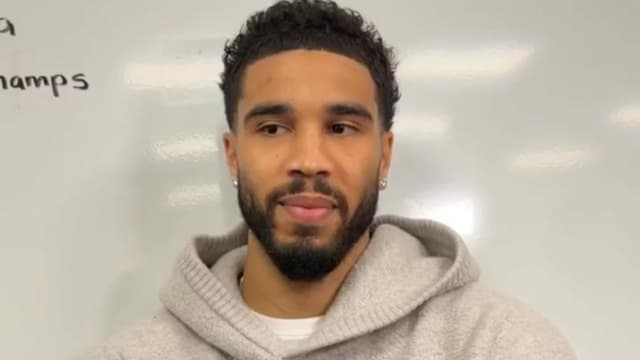Jayson Tatum States That He’s Just Trying to “Keep It Simple” After Triple-Double vs. Heat