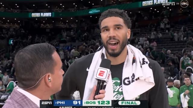 Nine Playoff Trips Later, Jayson Tatum Says This One Hit Different