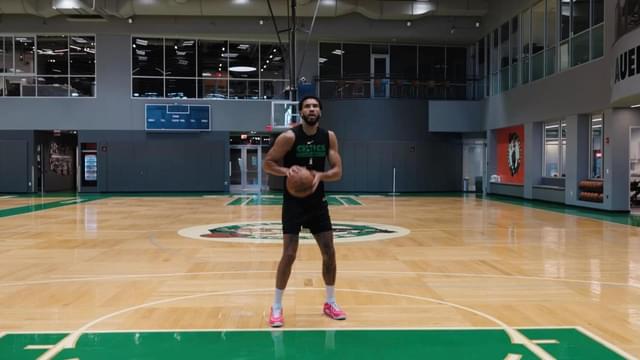 Jayson Tatum Shares First Glimpse of His Return to the Court