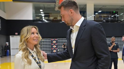 Luka Doncic Touched by Jeannie Buss and Rob Pelinka’s Support at EuroBasket