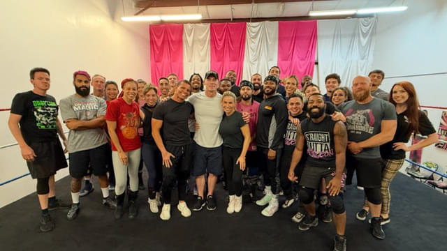 John Cena Visits Hart Dungeon to Mentor the Next Generation of Wrestlers