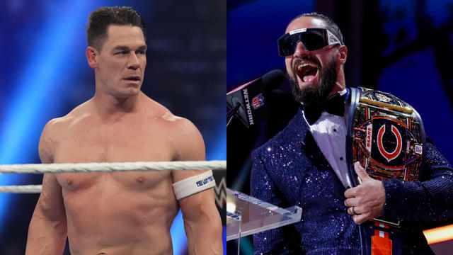 Seth Rollins Salutes John Cena After His Intercontinental Championship Win