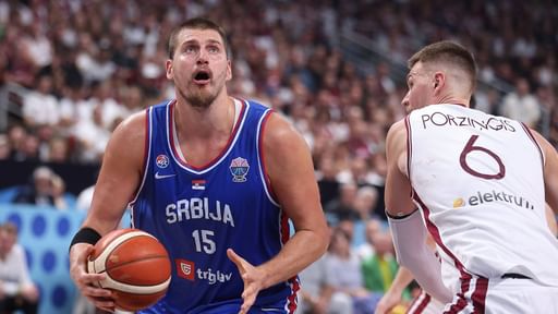 Nikola Jokic Drops 39 to Lift Serbia Past Latvia Into Round of 16