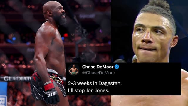 Chase DeMoor Claims He Needs Only Weeks in Dagestan Camp to Beat Jon Jones