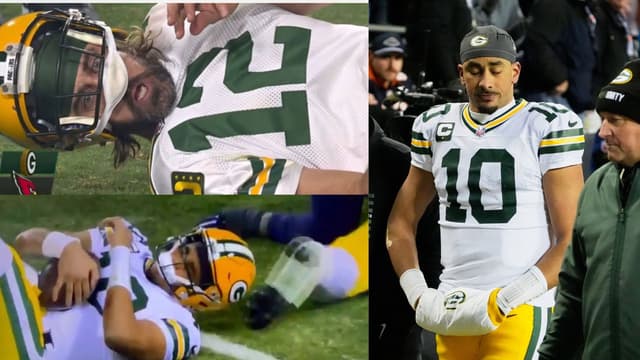 Jordan Love “Recreates” Aaron Rodgers’ Photo During Scary Concussion in Rivalry Game