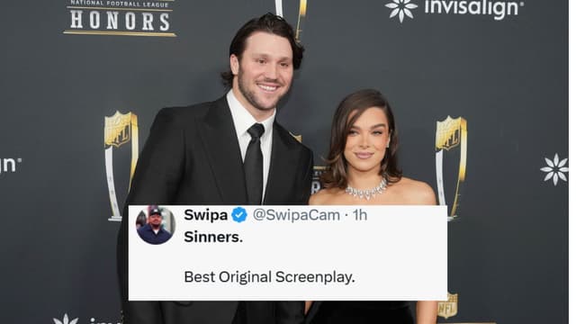 Sinners Steal the Show as Josh Allen, Hailee Steinfeld Miss Oscars