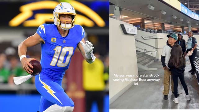 Justin Herbert Refuses Photo With Fan Wearing Jalen Hurts’ Jersey