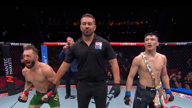 Kaan Ofli Edges Yi Zha Amid Robbery Claims at UFC 325