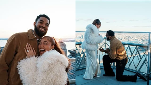 Karl-Anthony Towns Posts Proposal to Jordyn Woods After Knicks’ Christmas Comeback Win