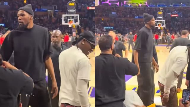 Kevin Durant Had a Blunt Message for a Hecklinga Lakers Fan