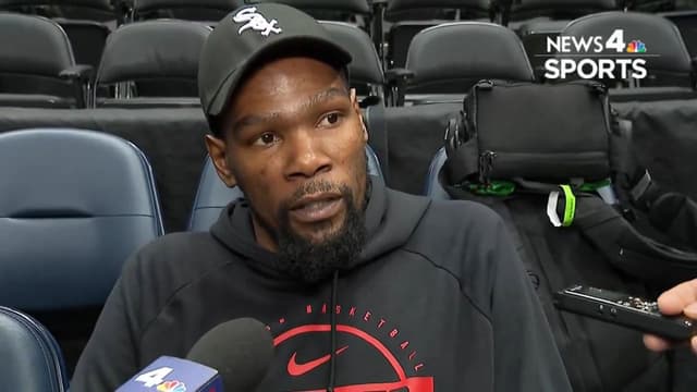 Kevin Durant Remembers Michael Jordan in D.C., Talks Chasing His All-Time Points
