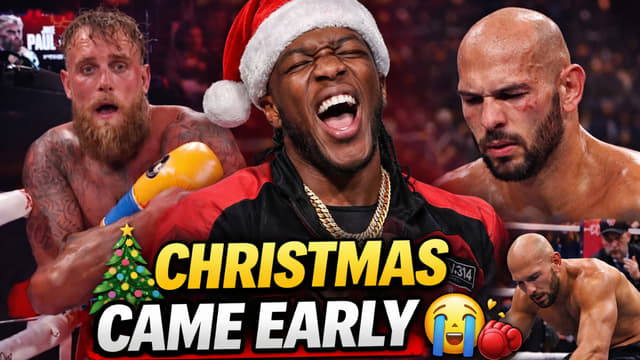 KSI Trolls Andrew Tate and Jake Paul After Fight Losses