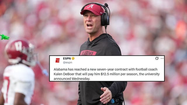 Highest-Paid College Football Head Coaches After Kalen DeBoer’s $87.5M Deal 