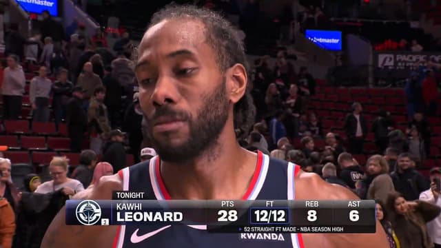 Kawhi Leonard Brings Out 'Fun Guy' After Clippers' 119-103 Win vs Trailblazers