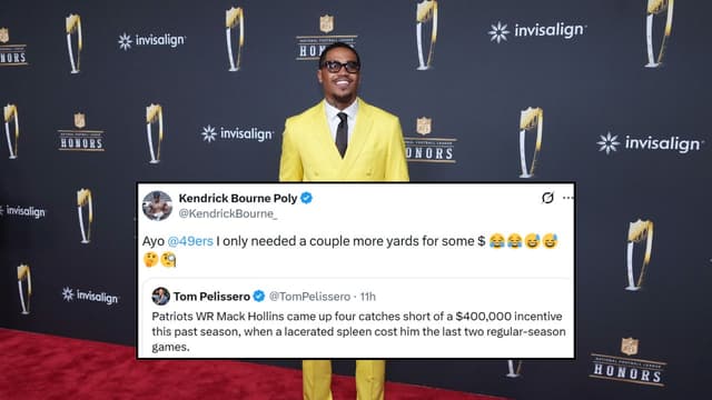 Kendrick Bourne Urges 49ers to Pay His Incentives Like Patriots Did for Mack Hollins