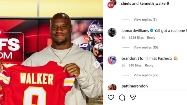 Seahawks’ Leonard Williams Sends Message to Chiefs as Kenneth Walker III Reveals Jersey