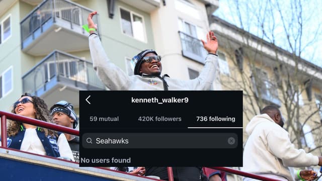 Kenneth Walker III Unfollows Seattle Seahawks on Instagram After Franchise Tag Decision