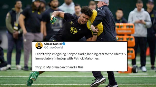 Chase Daniel Names Chiefs No.9 Draft Pick With a Bit of Caution