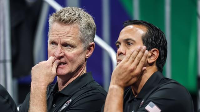 Steve Kerr Calls Erik Spoelstra the “Perfect Choice” for 2028 Olympic Head Coach