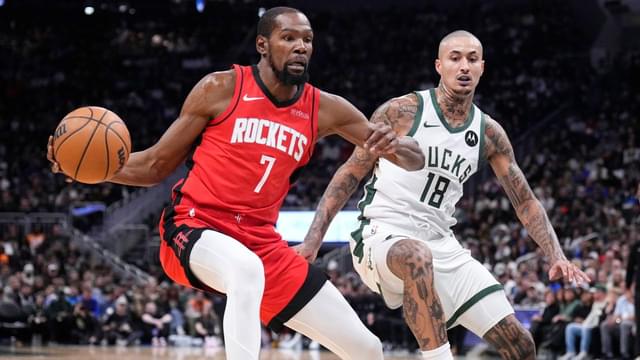 Kevin Durant Happy About the Team Effort in Rockets’ Win Over Bucks