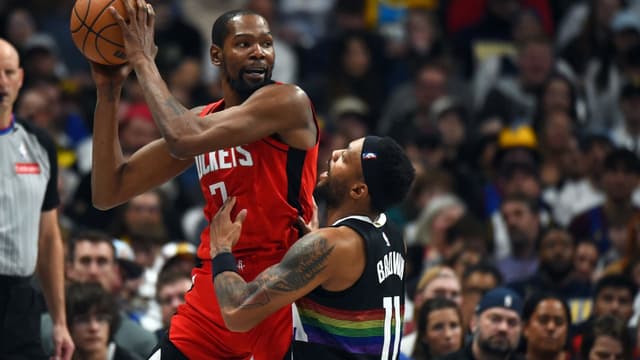 Kevin Durant Leads Rockets to 14-Point Win Over Nuggets