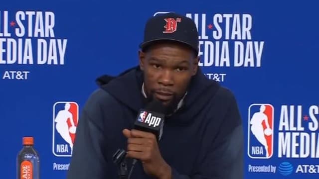 Kevin Durant Shrugs Off All-Star Game Criticism, Says It’s “Way Bigger” Than a Weekend
