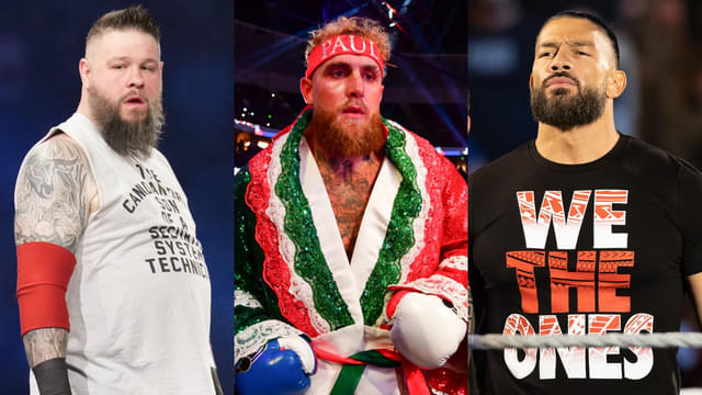 Jake Paul Says He’d Knock Out Roman Reigns and Kevin Owens in a Boxing Match