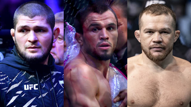 Khabib Nurmagomedov Flags Petr Yan-Umar Nurmagomedov Tension