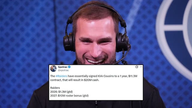 Kirk Cousins’ Raiders Contract: How Las Vegas Saves $8.7 Million in 2026