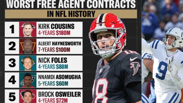 Top 5 Worst Free Agent Contracts in NFL History