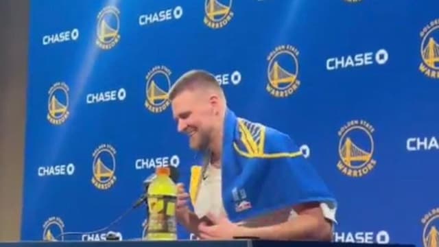 Kristaps Porzingis Jokes That He Got “Lucky” Nailing 5 3-Pointers in Win vs. Wizards