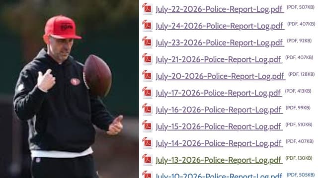 Kyle Shanahan Crash Was Missing From Police Logs for Over a Week