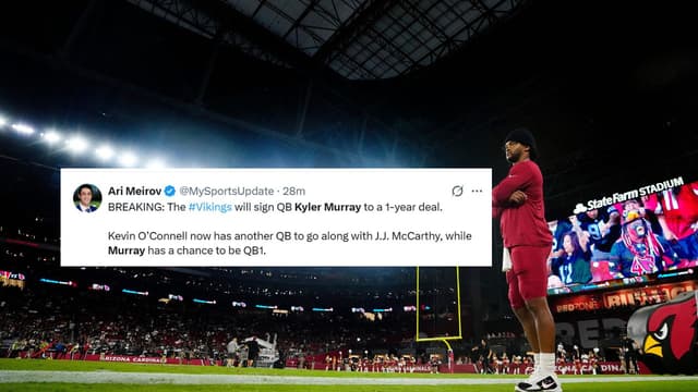 Vikings to Sign Kyler Murray to a One-Year Deal for Just $1.3 Million