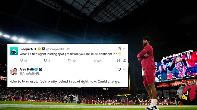 Insider Arye Pulli Predicts Kyler Murray Will Join the Minnesota Vikings