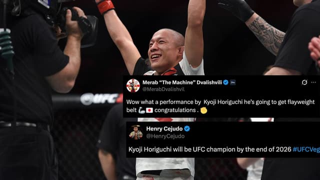 Former UFC Champs Back Kyoji Horiguchi to Win UFC Title Soon